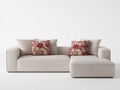 Divano angolare-Tessuto-320x180x85 cm-Beige-Stile moderno